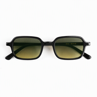 Avery 48mm Rectangle Sunglasses | Green