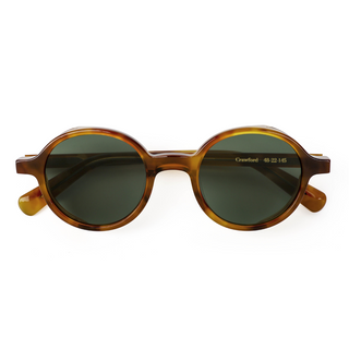 Crawford 48mm Round Sunglasses | Tortoiseshell