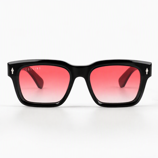 Cura 54mm Wayfarer Sunglasses | Red