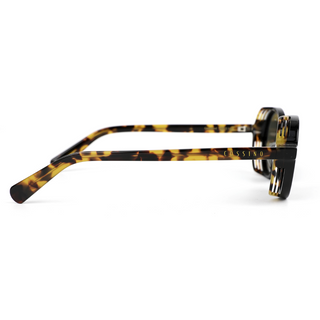 Crawford 48mm Round Sunglasses | Yellow Tortoise