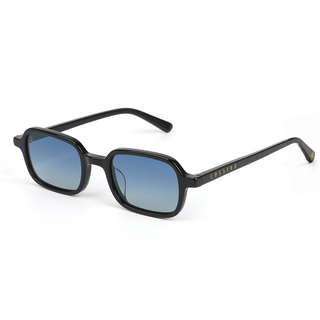 Avery 48mm Rectangle Sunglasses | Blue