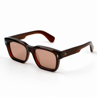 Cura 54mm Wayfarer Sunglasses | Brown