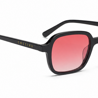 Avery 48mm Rectangle Sunglasses | Red