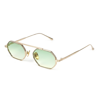 Magari 51mm Metal Sunglasses | Lime