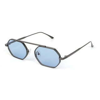 Magari 51mm Metal Sunglasses | Blue