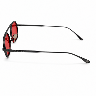 Magari 51mm Metal Sunglasses | Red