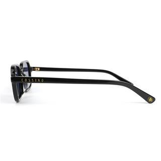 Avery 48mm Rectangle Sunglasses | Blue