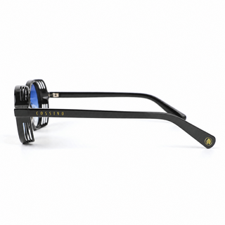 Crawford 48mm Round Sunglasses | Blue