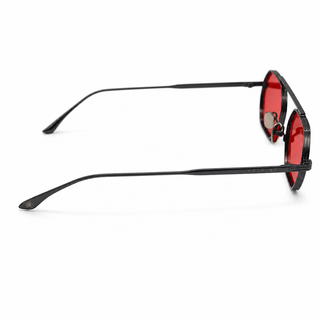 Magari 51mm Metal Sunglasses | Red