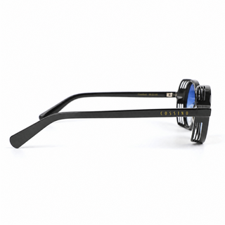 Crawford 48mm Round Sunglasses | Blue