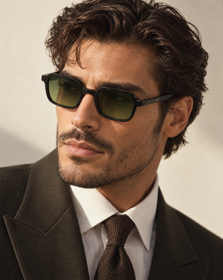 Avery 48mm Rectangle Sunglasses | Green