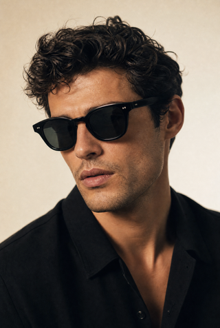 Jamie 46mm Wayfarer Sunglasses | Black