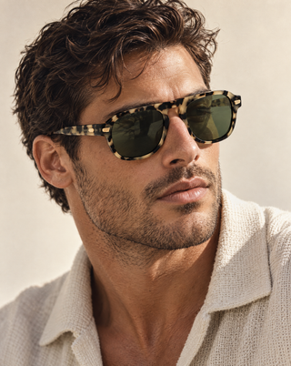 Kensington 52mm Aviator Sunglasses | Dalmatian Tort