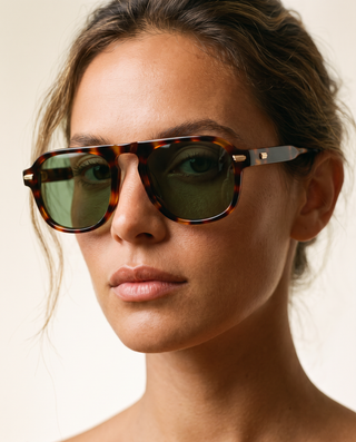 Kensington 52mm Aviator Sunglasses | Tortoiseshell