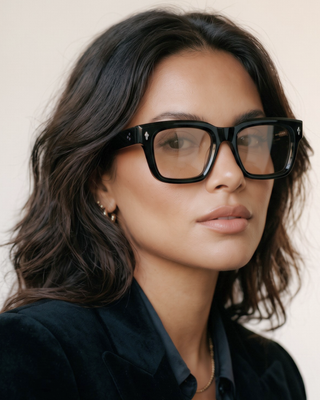 Cura 54mm Wayfarer Sunglasses | Champagne