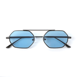 Magari 51mm Metal Sunglasses | Blue