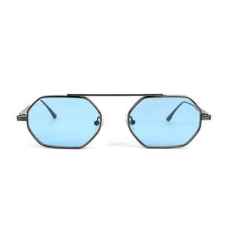 Magari 51mm Metal Sunglasses | Blue