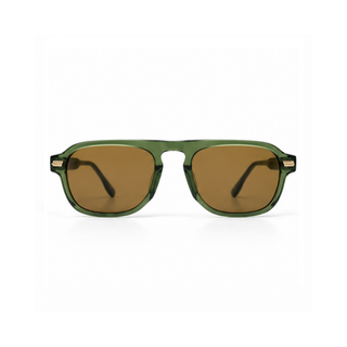 Kensington 52mm Aviator Sunglasses | Green