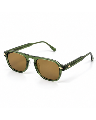 Kensington 52mm Aviator Sunglasses | Green